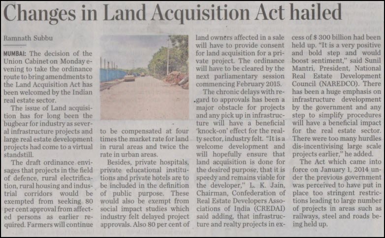 land acquistion