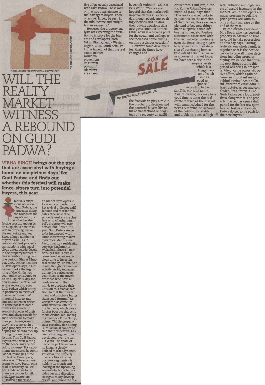 Will the realty market witness a rebound on Gudi Padwa?
